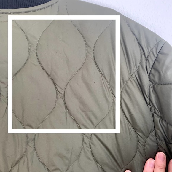 Everlane The ReNew Long Liner in Kalamata Green - Picture 12 of 13